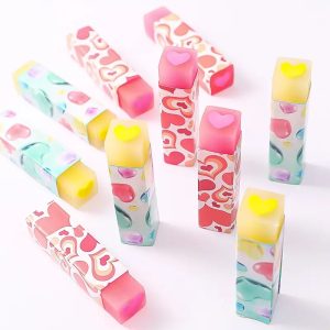 High quality jelly creative stationery eraser